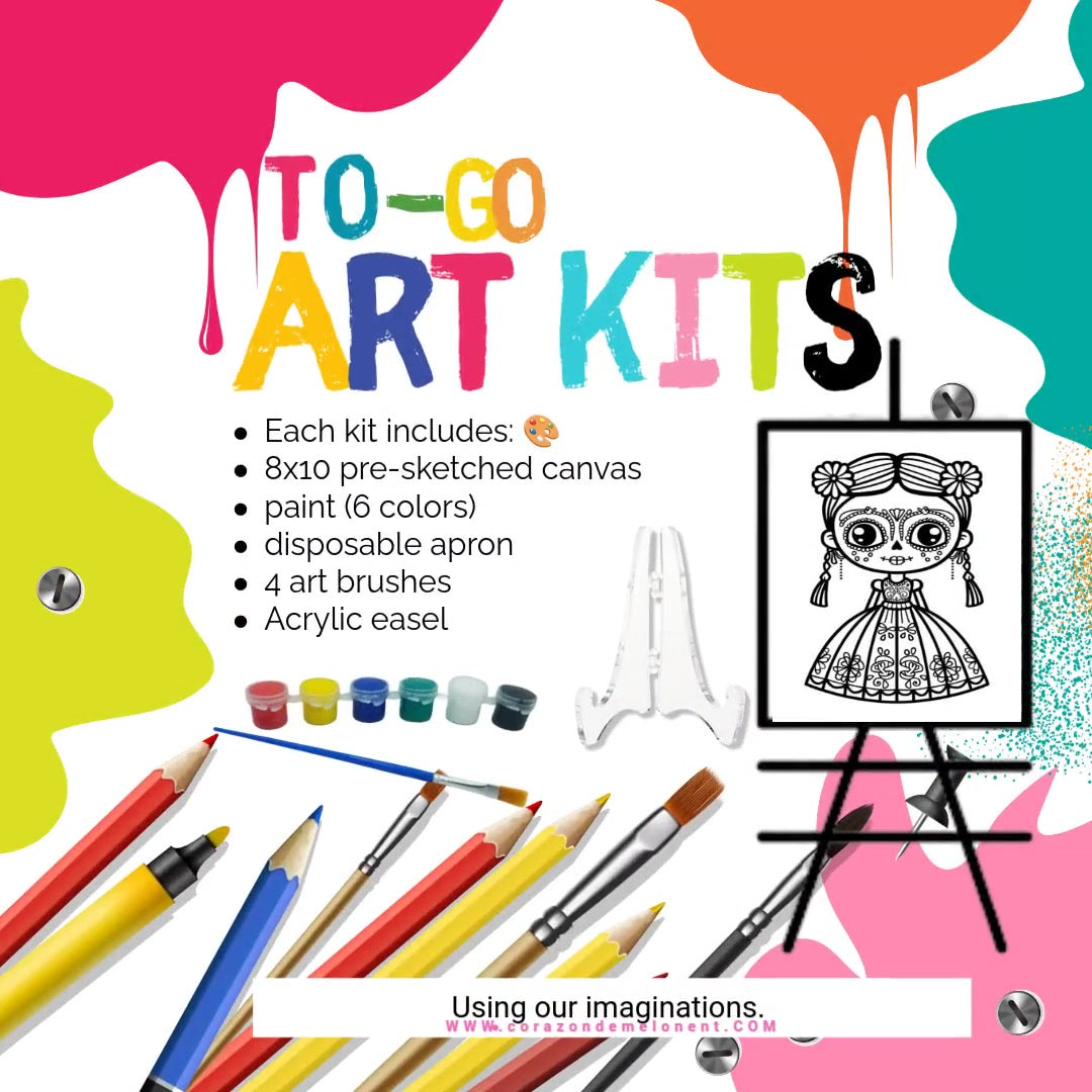 "The Doll" To-Go Art Kits